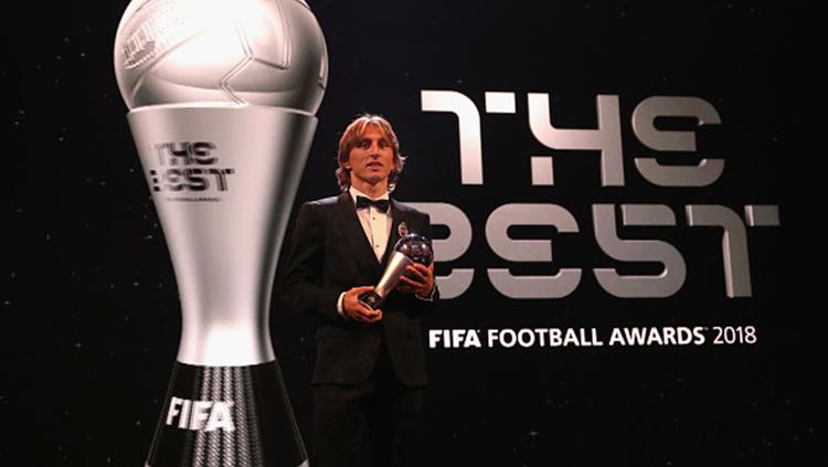 Luka Modric' terpilih sebagai pemain terbaik FIFA
