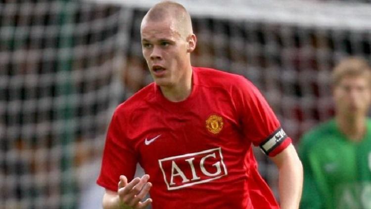 Ryan Shawcross saat masih berseragam Man United