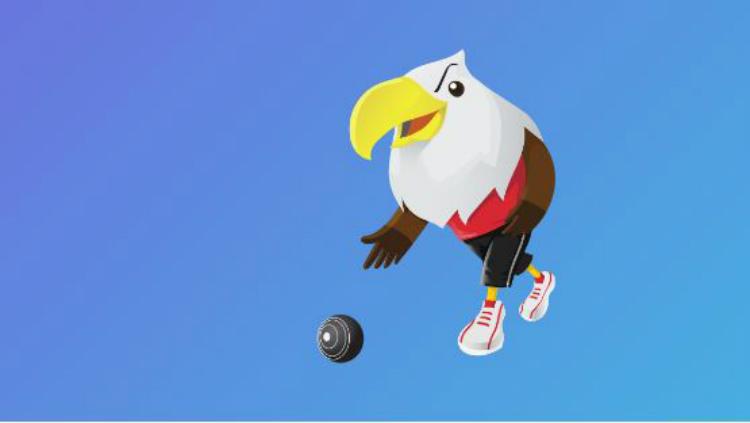 Bowling Lapangan (Lawn ball) di Asian Para Games 2018.
