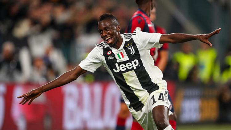 Blaise Matuidi saat merayakan gol bersama Juventus.