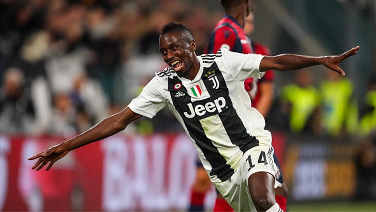 Blaise Matuidi saat merayakan gol bersama Juventus. - INDOSPORT
