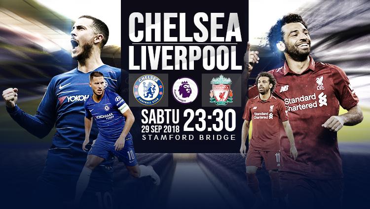 Chelsea vs Liverpool. - INDOSPORT