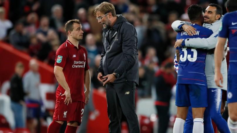 Jurgen Klopp dan Xherdan Shaqiri