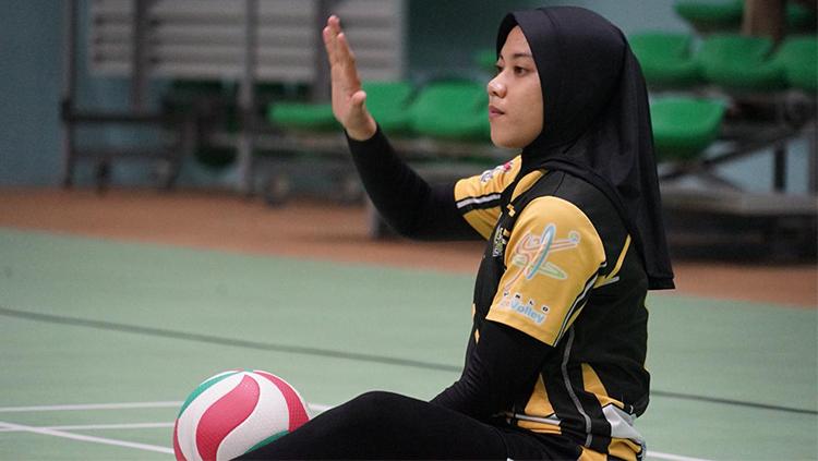 Atlet voli Para Games Indonesia, Nina Gusmita. Copyright: INAPGOC