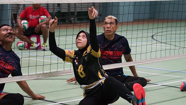 Atlet voli Para Games Indonesia, Nina Gusmita. Copyright: INAPGOC