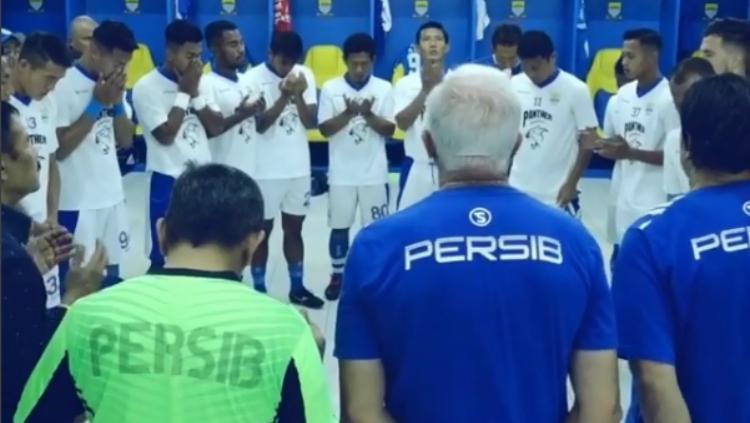 Persib Bandung buat video menyentuh untuk Palu. Copyright: Instagram