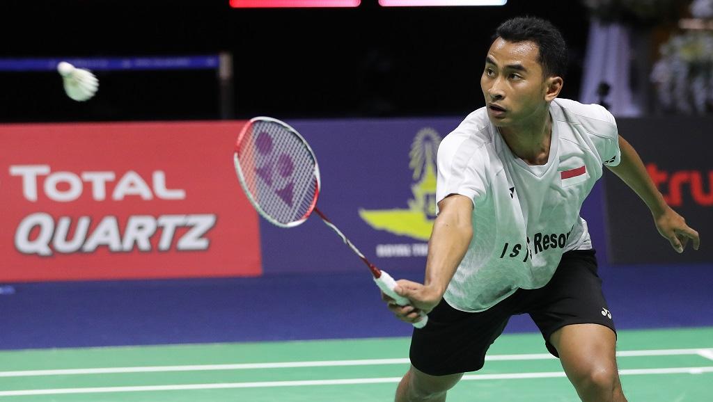 Tommy Sugiarto berhasil lolos ke babak kedua China Open 2019 usai mengalahkan Vincent Wong Wing Ki dengan skor 21-10, 21-15, Selasa (17/09/19) hari ini.