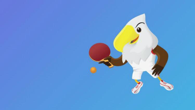 Tenis meja di Asian Para Games 2018.