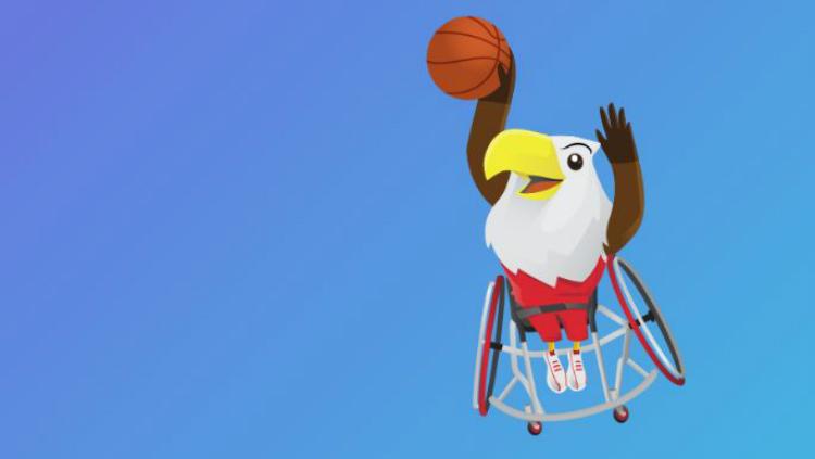 Bola basket di Asian Para Games 2018.