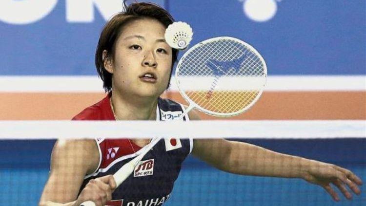 Pebulutangkis tunggal putri Jepang, Nozomi Okuhara harus kandas dalam beberapa turnamen terakhir termasuk Indonesia Masters 2023, ia lantas tulis pesan nyesek. - INDOSPORT