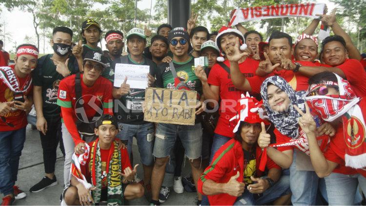 Suporter Bonek Mania di Malaysia.