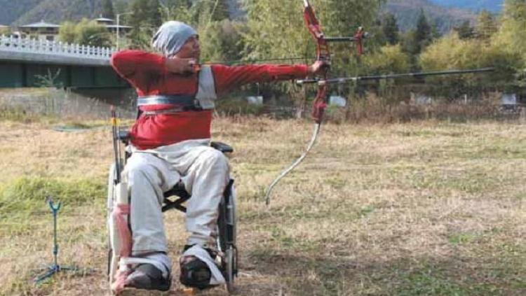 Atlet paralimpiade pemanah pertama Bhutan Copyright: Paralympic