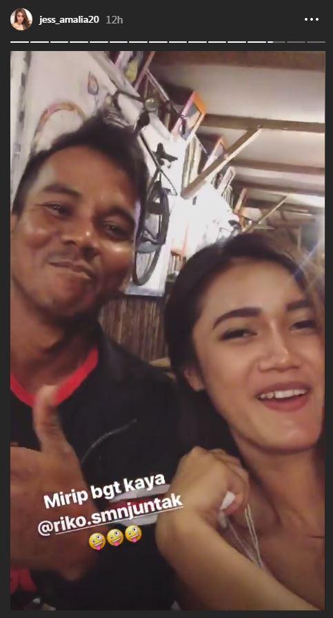 Foto mirip Riko Simanjuntak. Copyright: Instagram@Jess_amalia20