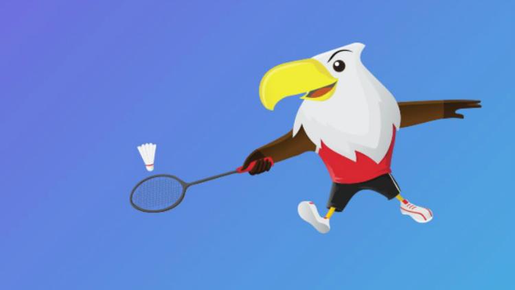 Bulutangkis Asian Para Games 2018.