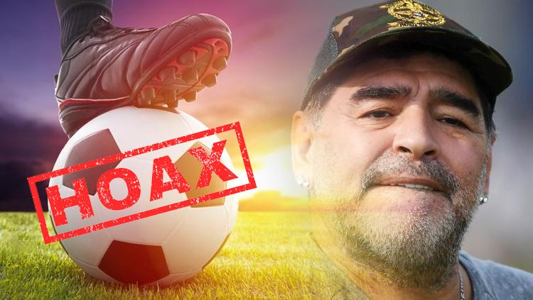 Ilustrasi Hoax Dalam Sepak Bola.