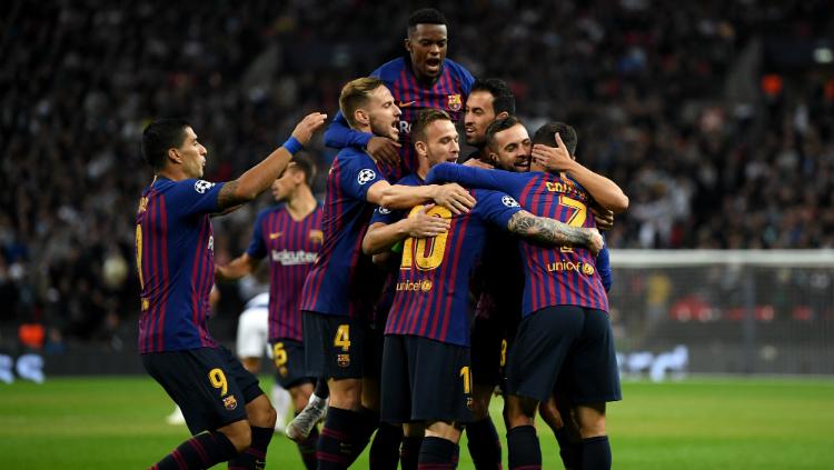 Tottenham Hotspur vs Barcelona Copyright: Getty Images