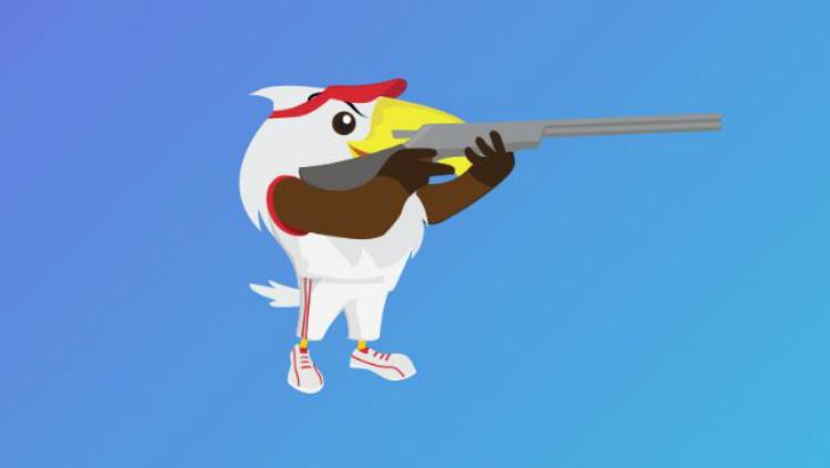 Menembak Asian Para Games 2018.