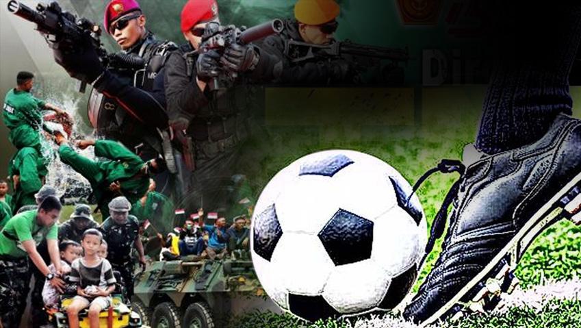 Dirgahayu TNI dan Sepak bola.