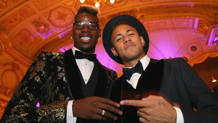 Pogba dan Neymar - INDOSPORT
