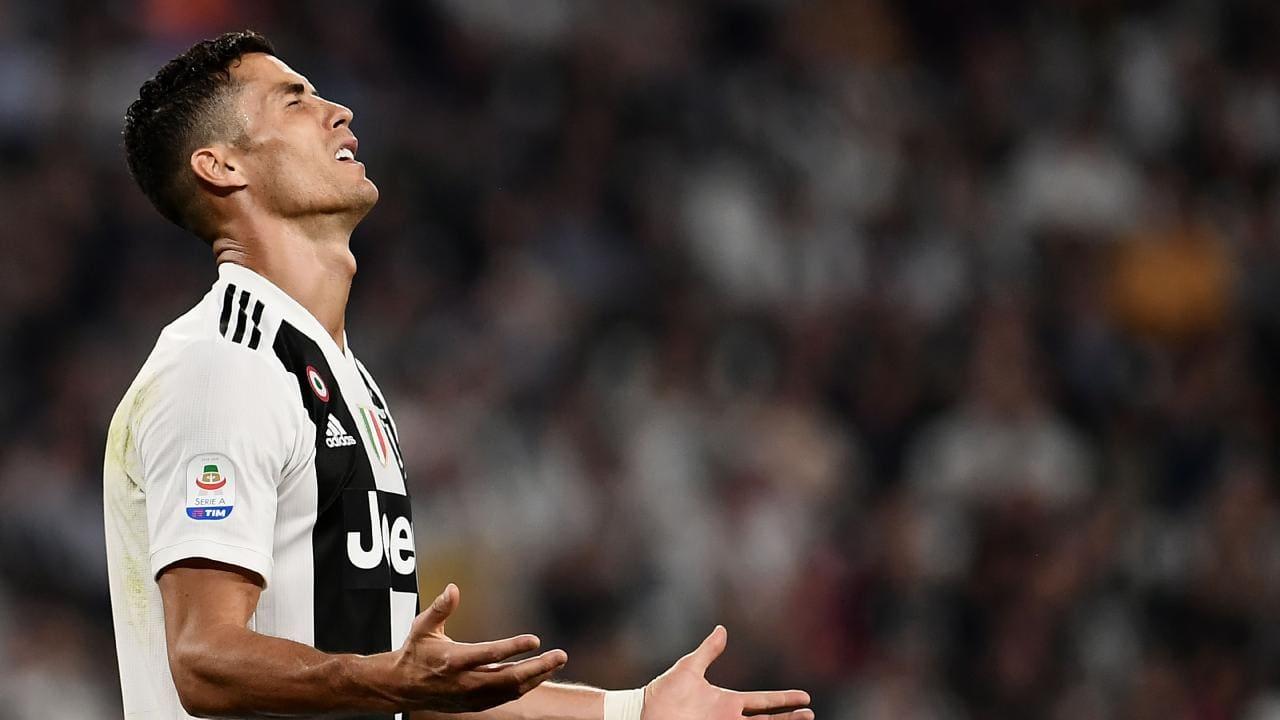 Ronaldo saat bermain membela Juventus.
