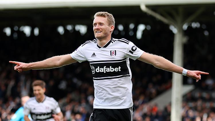 Andre Schurrle mencetak gol ke gawang Arsenal
