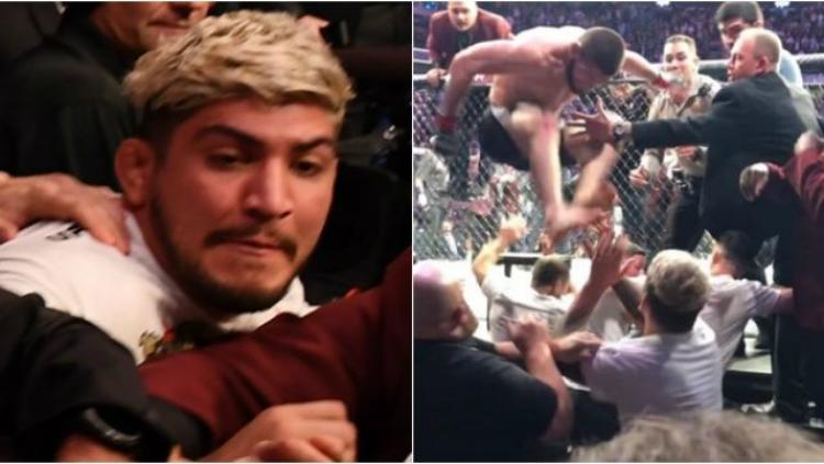 Dillon Danis terlibat kericuhan di duel Khabib vs McGregor. Copyright: Sportsjoe