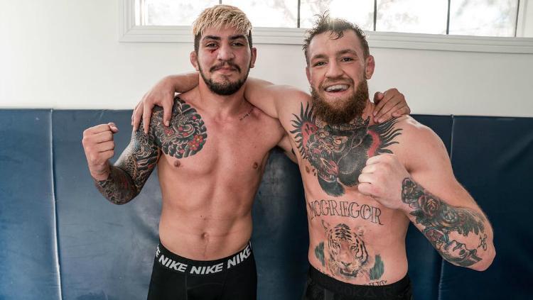 Dillon Danis, rekan Conor McGregor baru menjalani pertarungan yang sengit hingga lawannya berdarah-darah. - INDOSPORT