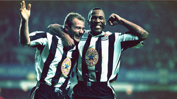 Alan Shearer dan Les Ferdinand Copyright: Talksport