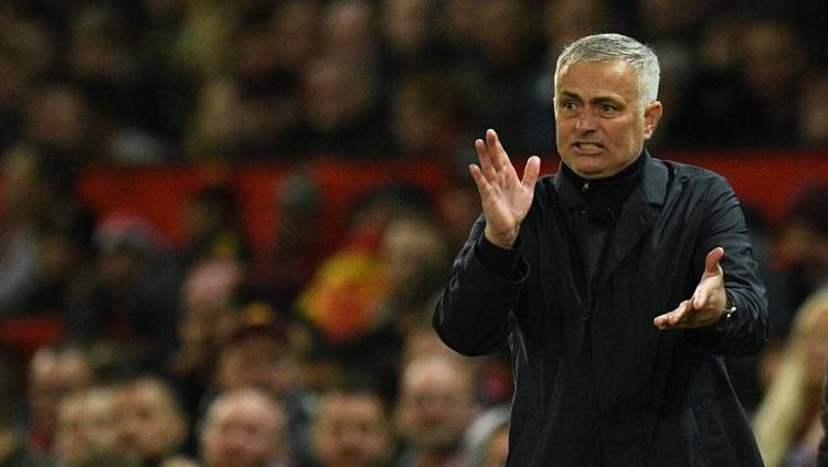 Jose Mourinho, pelatih Manchester United Copyright: AFP