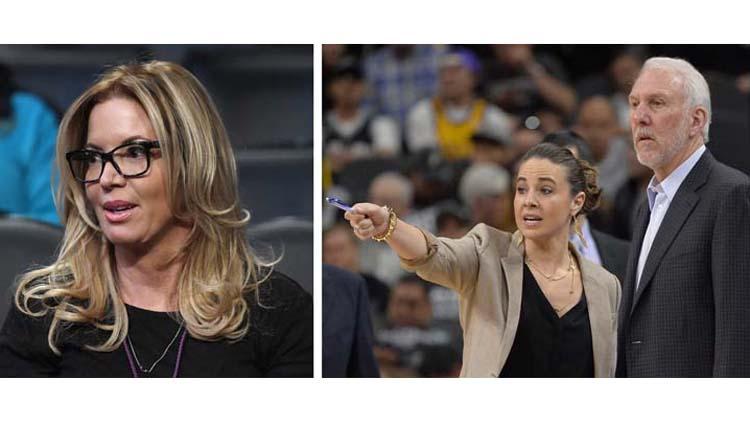 Pejabat wanita di dunia NBA untuk menghapus gender gap di dunia kerja. - INDOSPORT