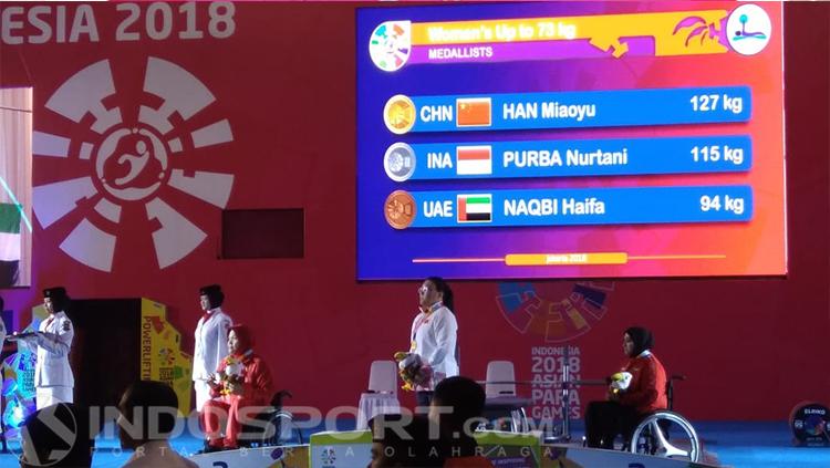 Atlet Powerlifter Asian Para Games 2018