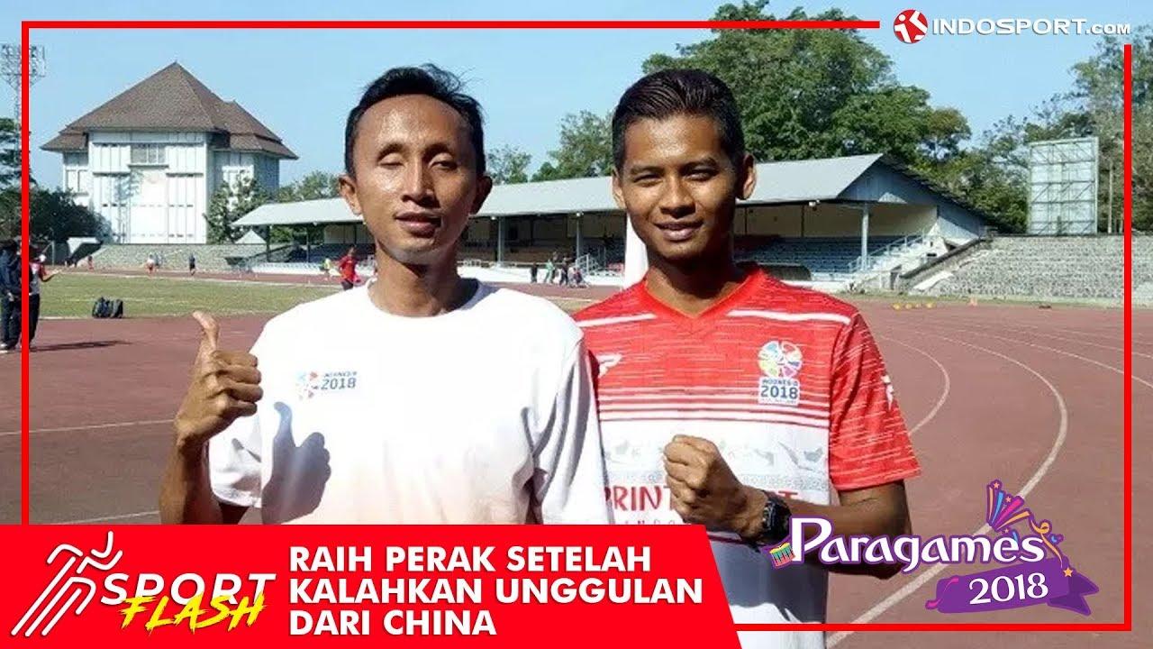 Abdul Halim Dalimunthe mengalahkan pelari asal China yang merupakan unggulan pertama di Asian Para Games 2018.