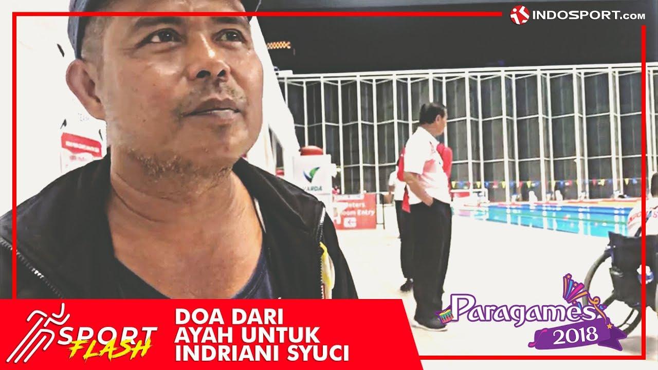 Ayahanda Indriani Syuci berikan doa untuk kesuksesan sang anak di Asian Para Games 2018. - INDOSPORT
