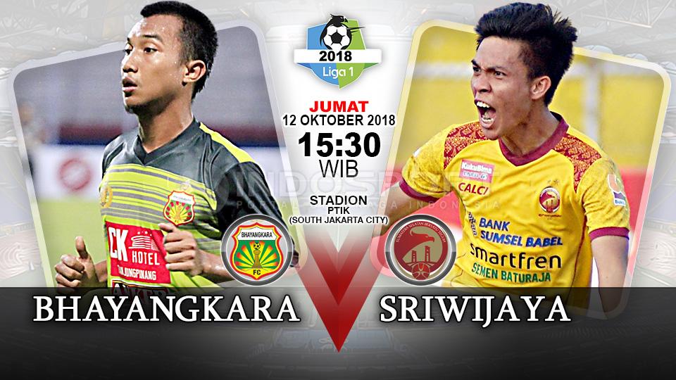 Bhayangkara vs Sriwijaya FC. - INDOSPORT