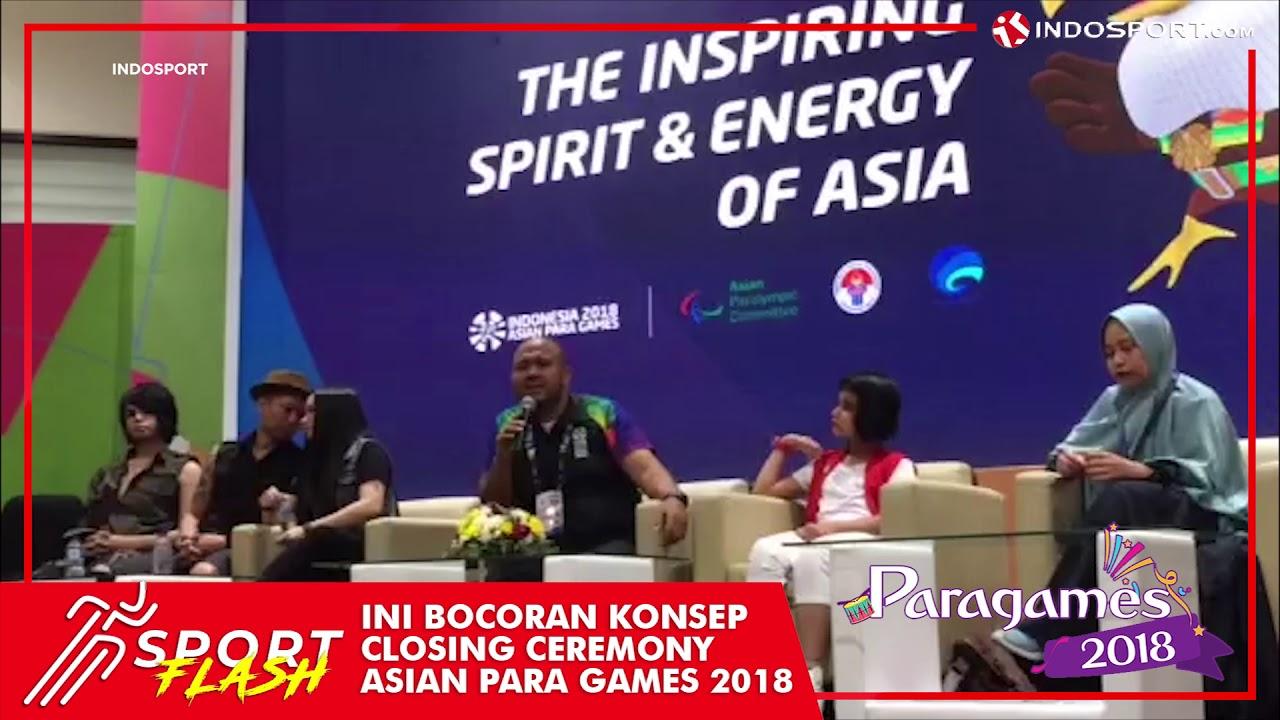 Closing ceremony Asian Para Games 2018. - INDOSPORT