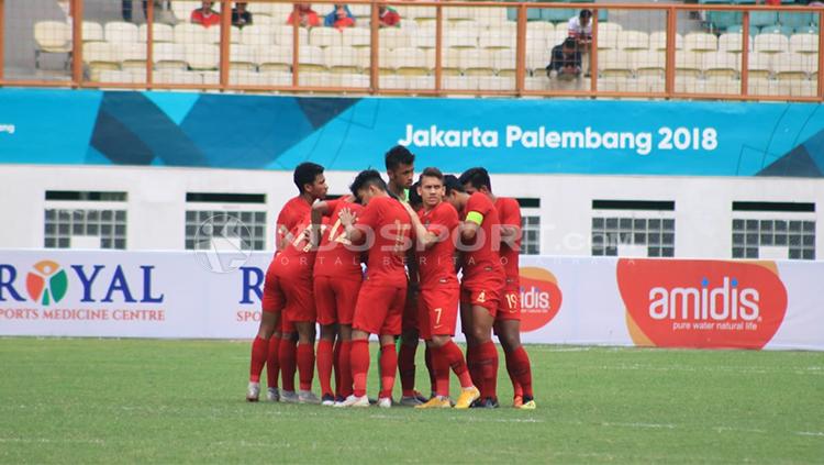 Skuat Timnas U-19 saat berdoa