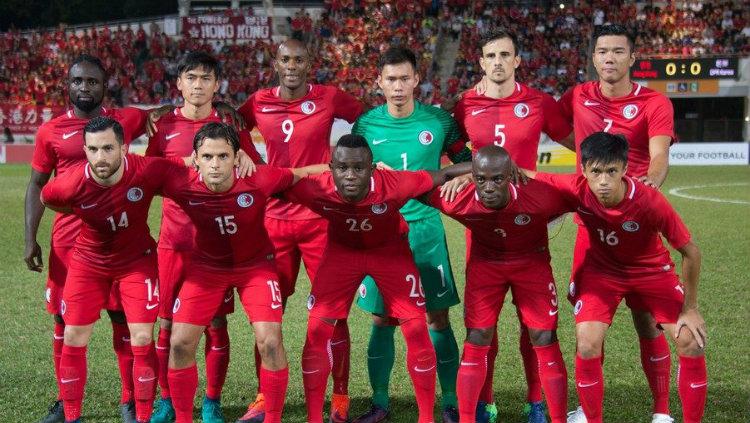 Skuat Timnas Hongkong.