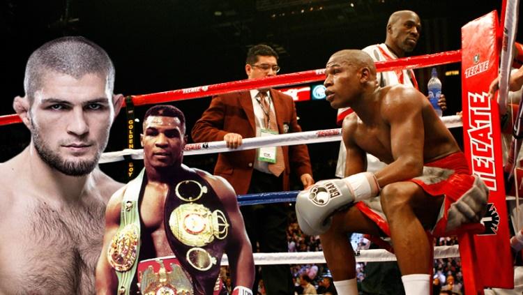 Khabib dikabarkan meminta bantuan Mike Tyson untuk mengalahkan Floyd Mayweather - INDOSPORT