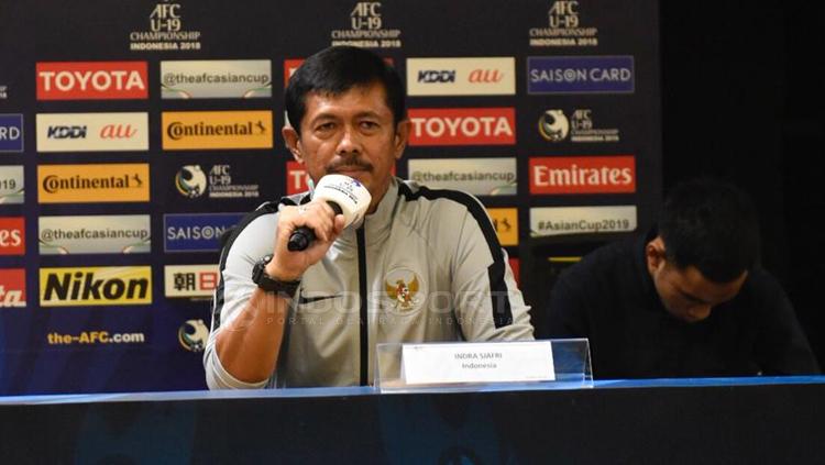 Indra Sjafri, pelatih Timnas Indonesia U-19.