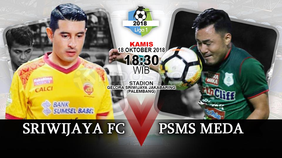 Prediksi Pertandingan Liga 1 2018: Sriwijaya FC vs PSMS Medan. - INDOSPORT