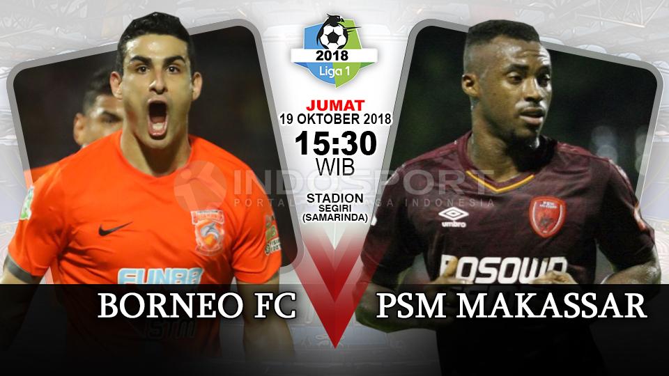 Borneo FC vs PSM Makassar