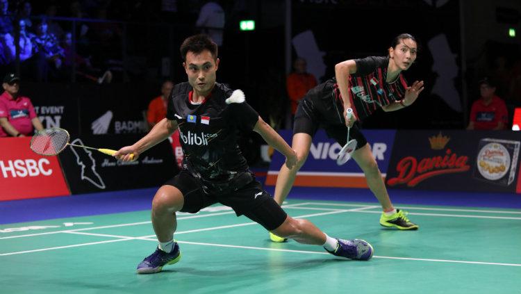 Hafiz Faizal/Gloria Emanuelle Widjaja di Denmark Open 2018.
