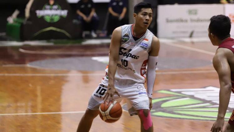 Pertandingan Pramusim IBL 2018 antara Stapac Jakarta vs Pasific Caesar Surabaya