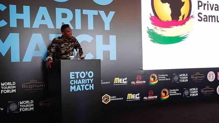 Mantan bintang Inter Milan, Samuel Eto’o di Liga Italia (Serie A) mengirimkan pesan manis kepada pelatih AS Roma, Jose Mourinho.