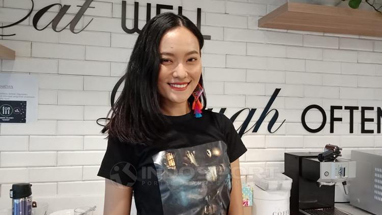 Dara Warganegara, model dan pemeran film Tujuh Bidadari.