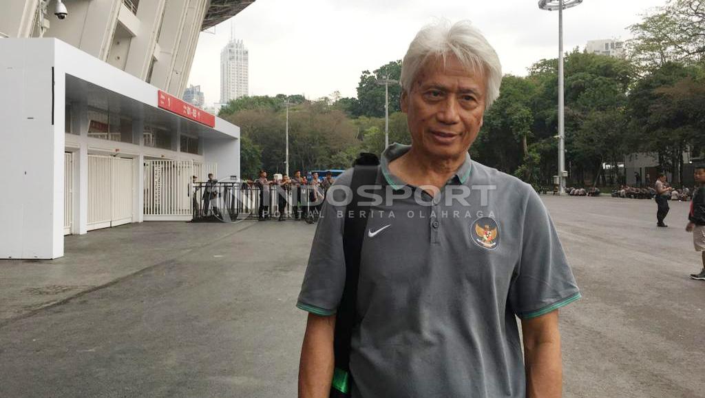 Pelatih Persija Jakarta, Sudirman mengaku sangat mengidolakan mantan direktur teknik PSSI, Danurwindo. - INDOSPORT