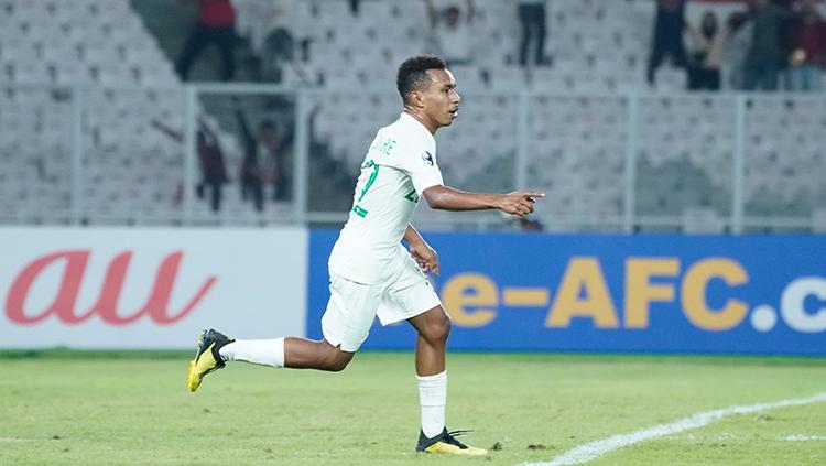 Todd Rivaldo Ferre mencetak tiga gol untuk Timnas Indonesia U-19 saat melawan Qatar U-19.
