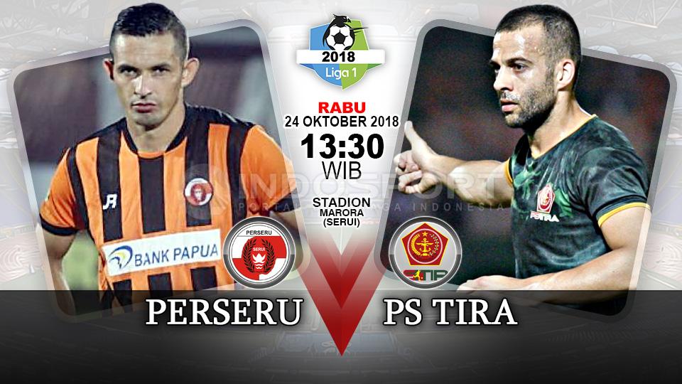 Link Siaran Langsung Liga 1 2018: Perseru Serui vs PS TNI.