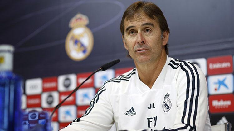 Julen Lopetegui, Pelatih Real Madrid. Copyright: INDOSPORT