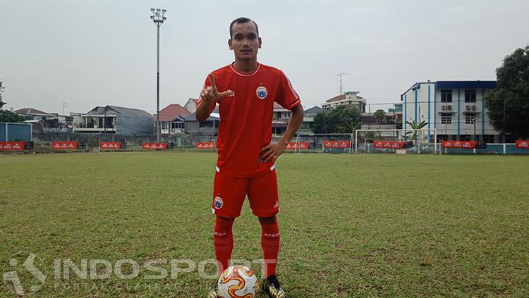 Riko Simanjuntak, bintang sepak bola Persija Jakarta.